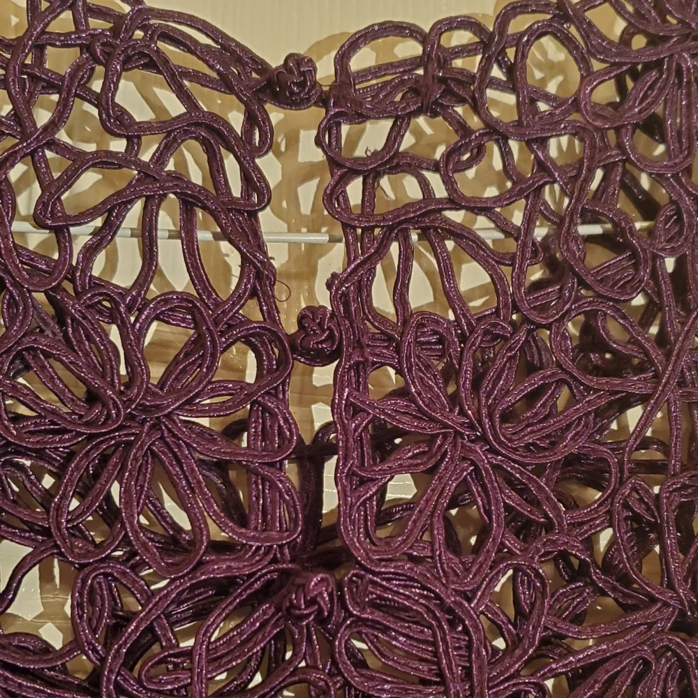 NEW Purple Mini Dress - Picture 2 of 3